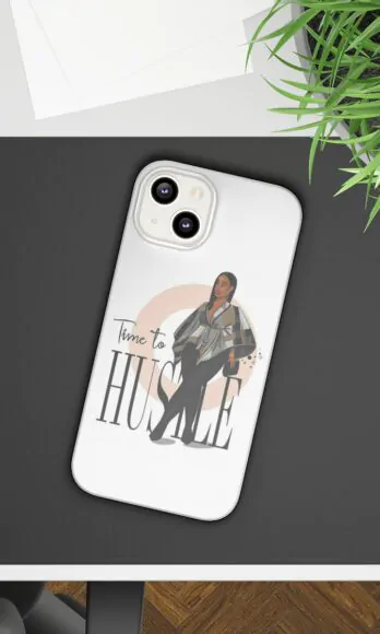 Boss Lady Slim IPhone Case <h4 id='idTitleSubProduct'></noscript> Blush polycarbonate IPhone white slim case</h4>